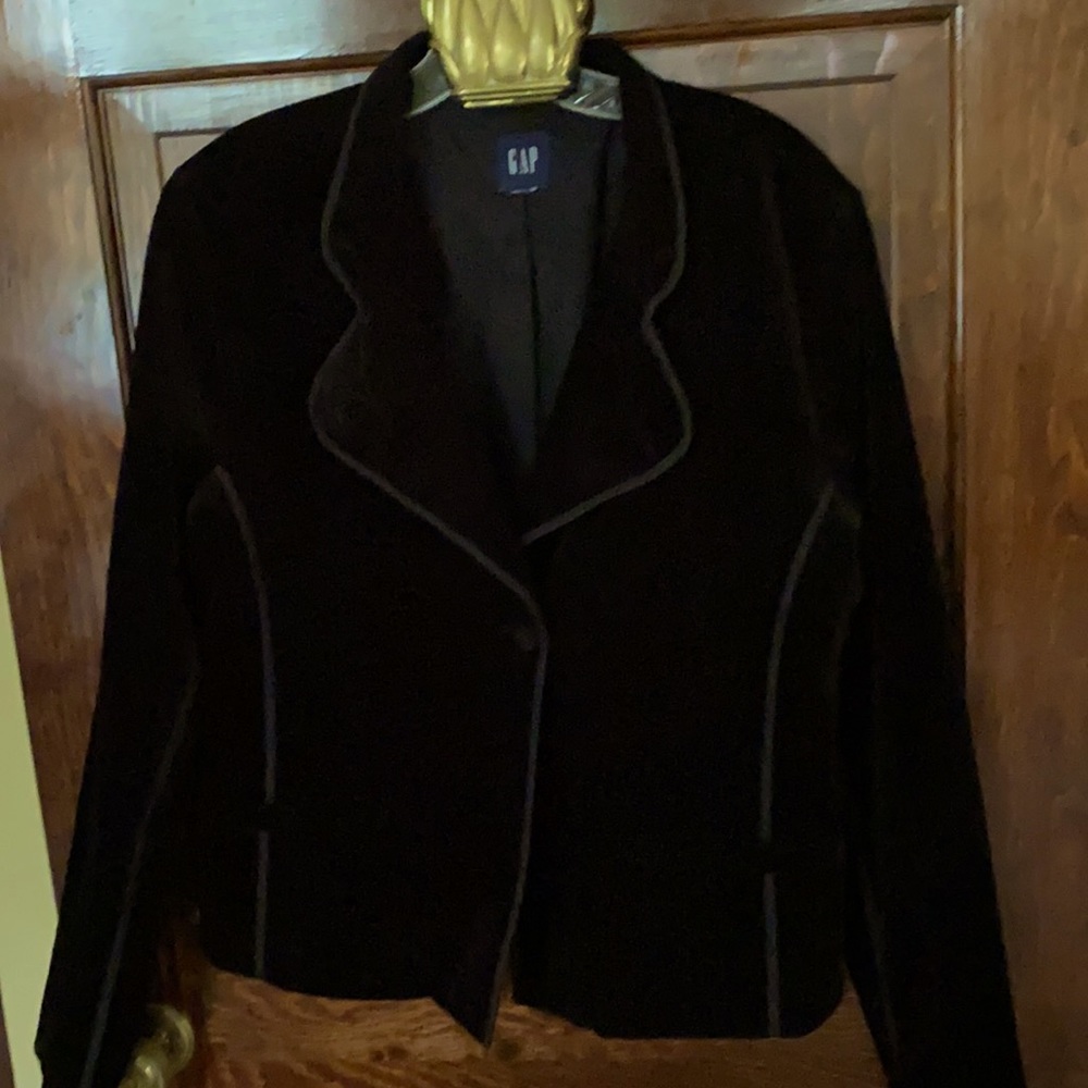 Black Suede Jacket , 14-16 in size
